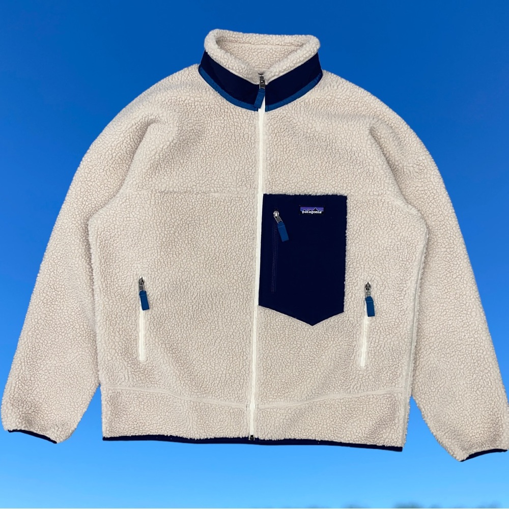 Patagonia Retro X Deep Pile Fleece Jacket Full Zip Sweater